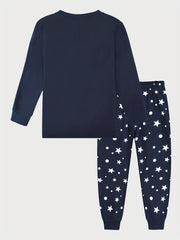 Girls Cartoon Ballet Dancer Loungewear Set
