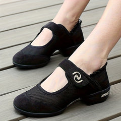 Women's Dance Shoes Rubber Soles Wear Resistant Anti Slip Training Shoes
