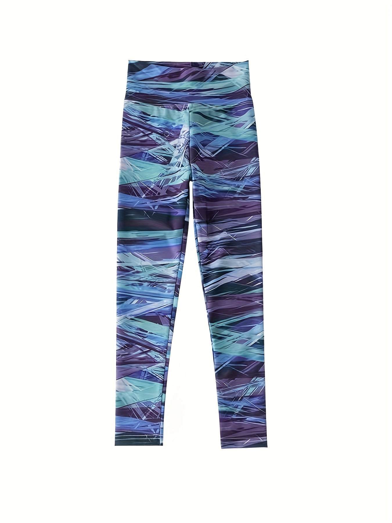 Girls Lightweight Slim Leggings Activewear Pants For Sports Yoga