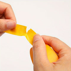 Yellow Beauty Pattern Paper Tape Spray Paint Masking Paper 40m