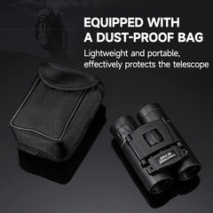 200x25 Powerful Binoculars Portable HD for Camping Hiking