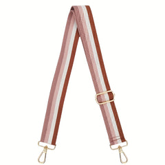 Colorblock Shoulder Bag Strap Adjustable Replacement Travel Accessories