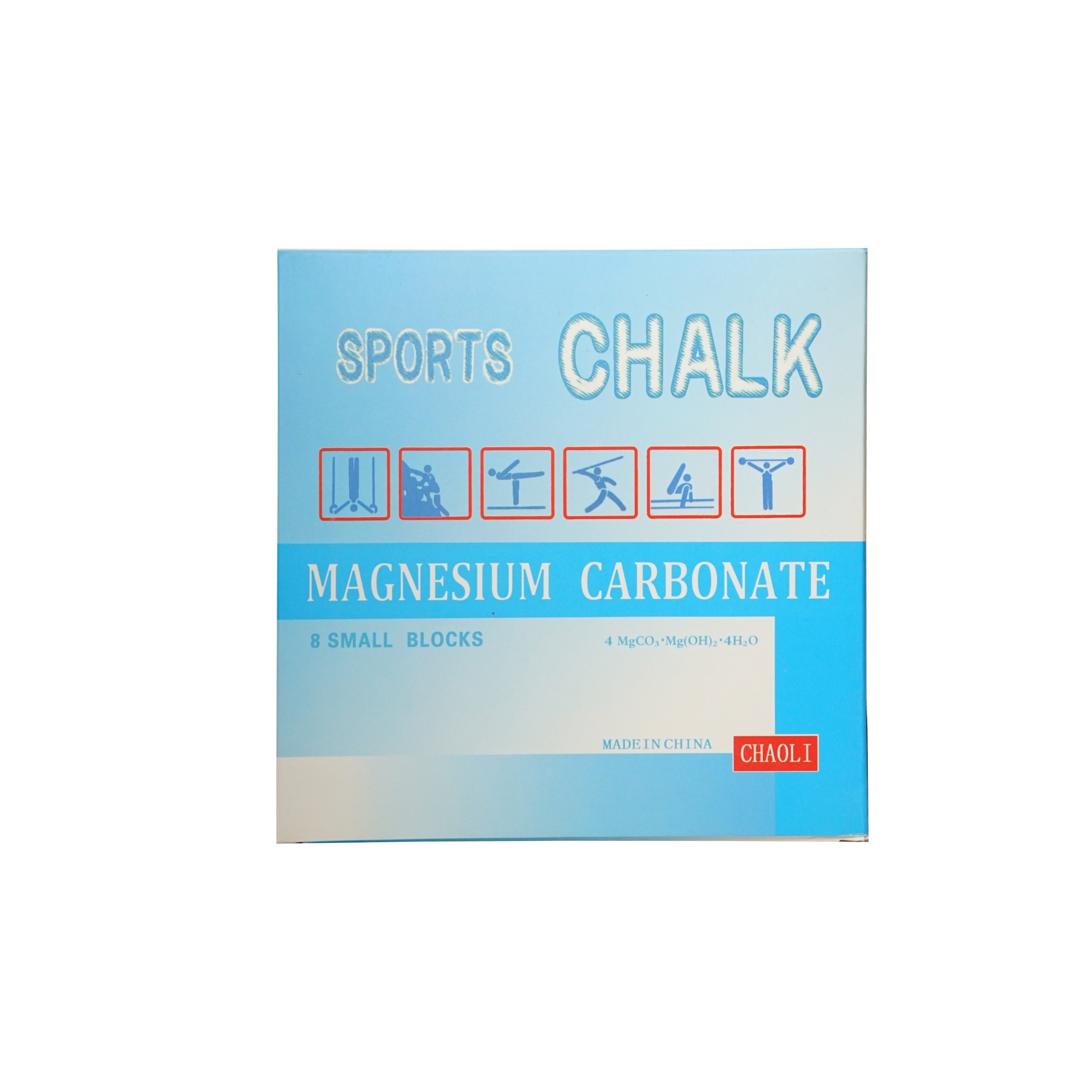 Non Slip Magnesium Chalk Block for Fitness Weightlifting