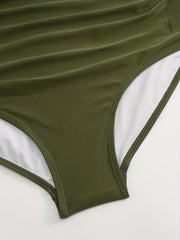 High Waist Bikini Set Women's Plus Swimsuit Set
