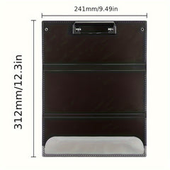 Three fold Clipboard Medical Half fold Board Folder Writing Board PP Material