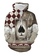 3D Print Hoodie Men's Casual Pullover Sweatshirt