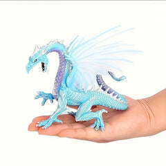 Realistic Dragon Model Plastic Flying Dragon Statue Gift Collection