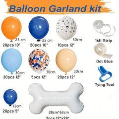Dog Paw Balloon Set for Kid's Birthday Party