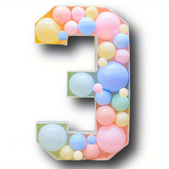 Giant Number 0 9 Balloon For Balloon Arch Kit Birthday Decor