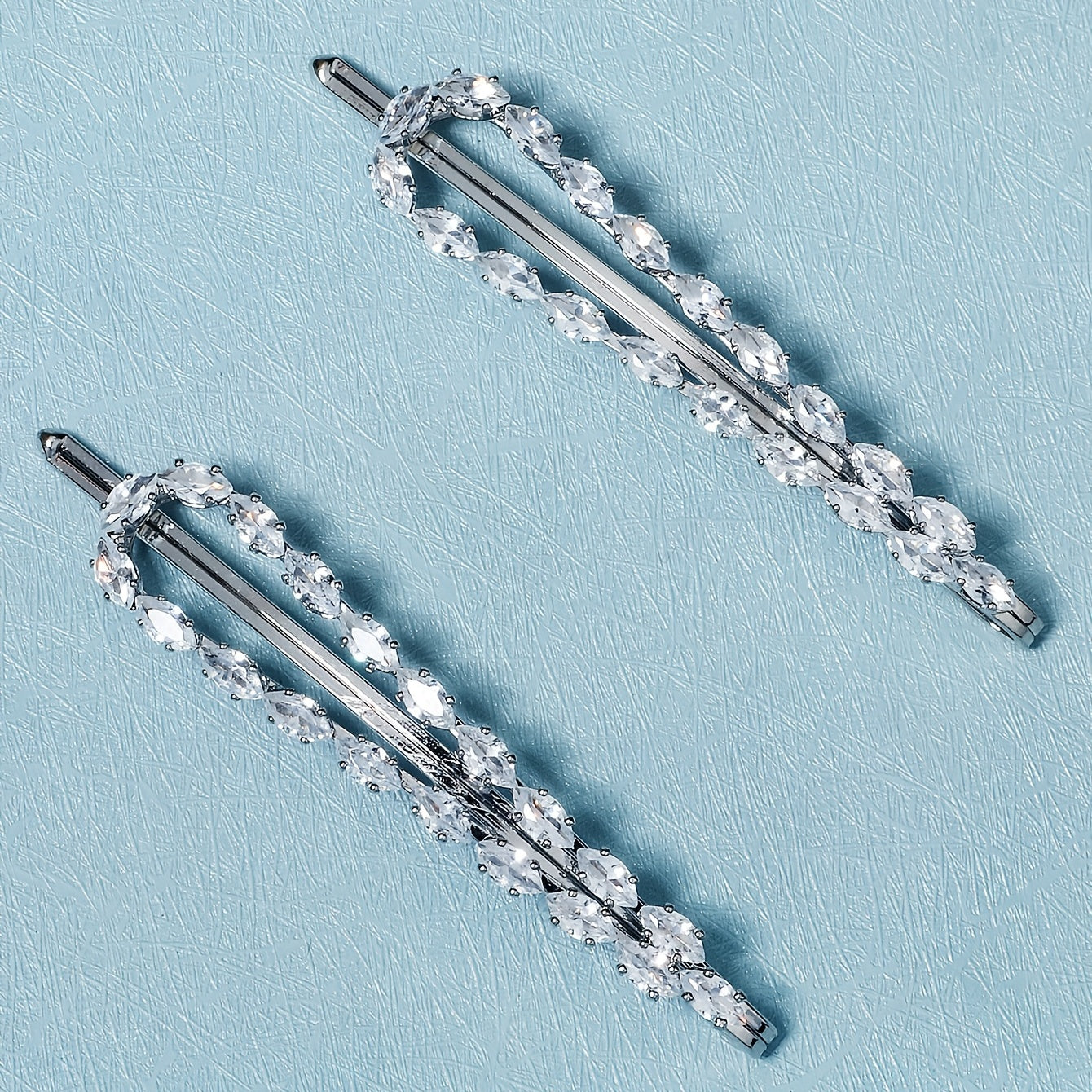 Rhinestone Pearl Hair Barrettes Clips for Lady Girls
