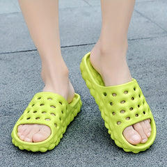 Women's Anti-slip Pillow Slippers Lightweight Beach Slides
