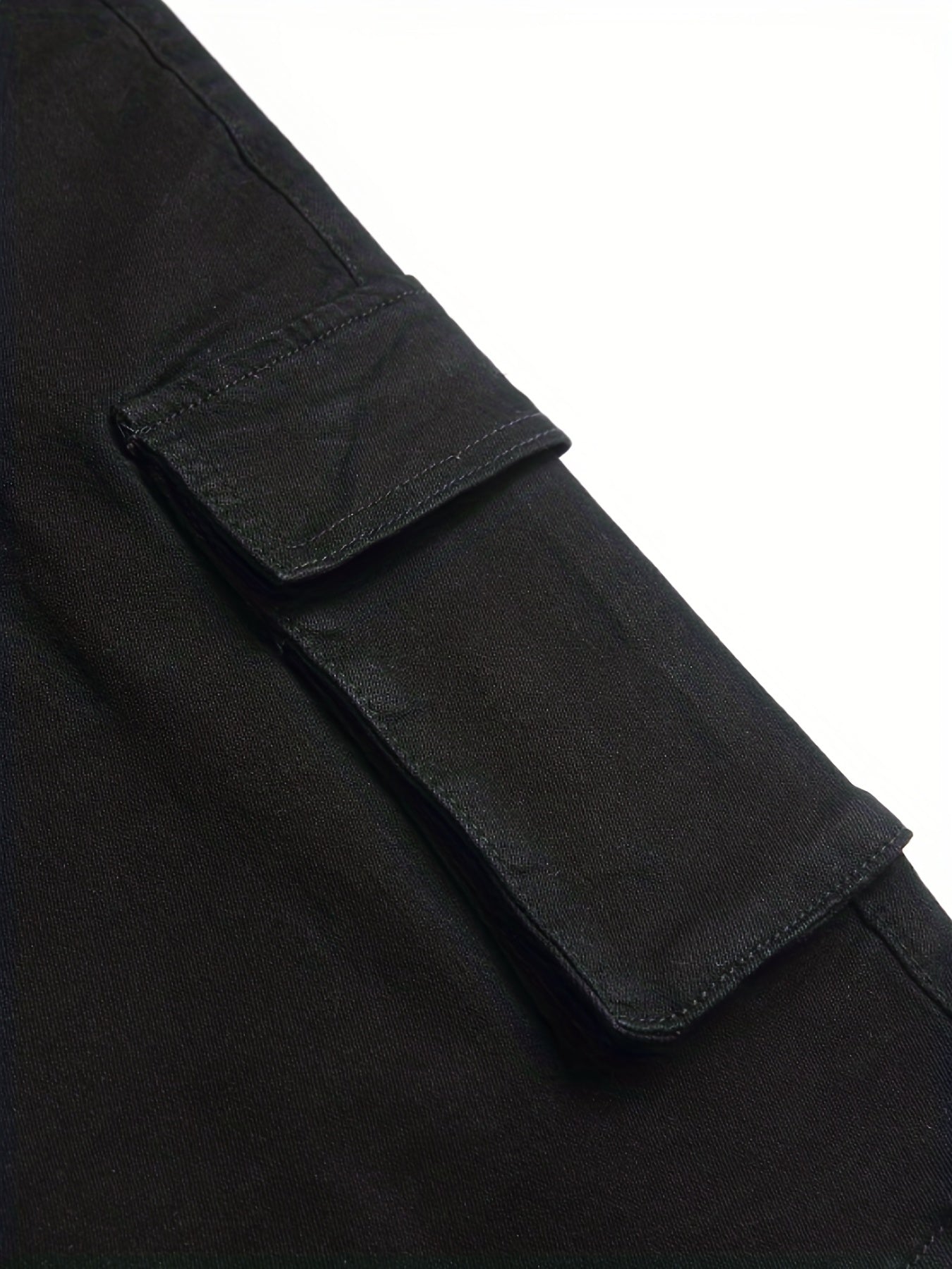 Men's Stretch Denim Shorts Casual Outdoor Summer Cargo Pocket