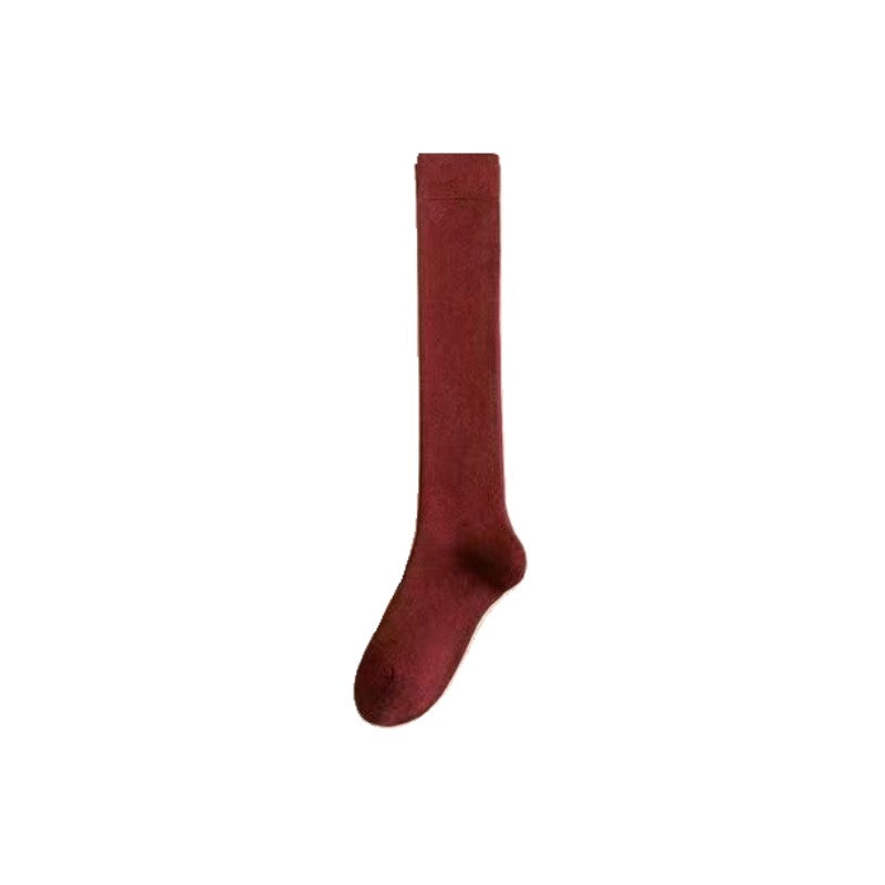 Thick & Warm Winter Socks Knit Style Crew Length Women's Stockings