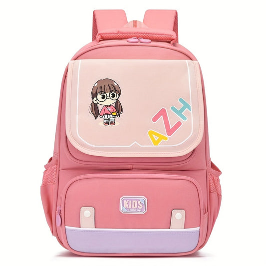 Kids Cartoon Schoolbag - Large Capacity Backpack