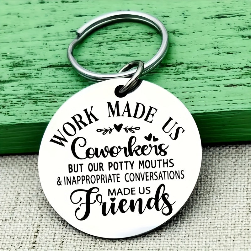 Stainless Steel Keychain Gift For Men Friends Colleague