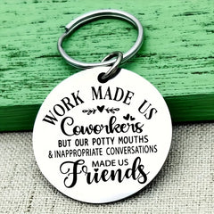 Stainless Steel Keychain Gift For Men Friends Colleague