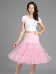 Solid Tutu Skirt for Ballet Party