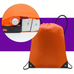 Unisex Drawstring Backpack Sports Storage Bags For Gym & Outdoor Activities
