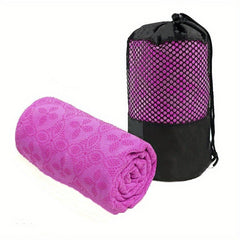 Non Slip Yoga Mat Towel Blanket Foldable Exercise Mat for Yoga Pilates