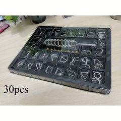 Set of 18 Unlockable Puzzle Toys - Perfect for Halloween & Christmas
