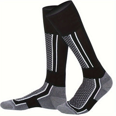 Warm Knee High Ski Socks Thick Padded Sports Socks