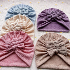5pcs Cute Bow Hats for Newborns - Boys and Girls