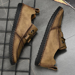 Men's Loafer Shoes Casual Slip On Walking Sneakers Summer Flat Shoes