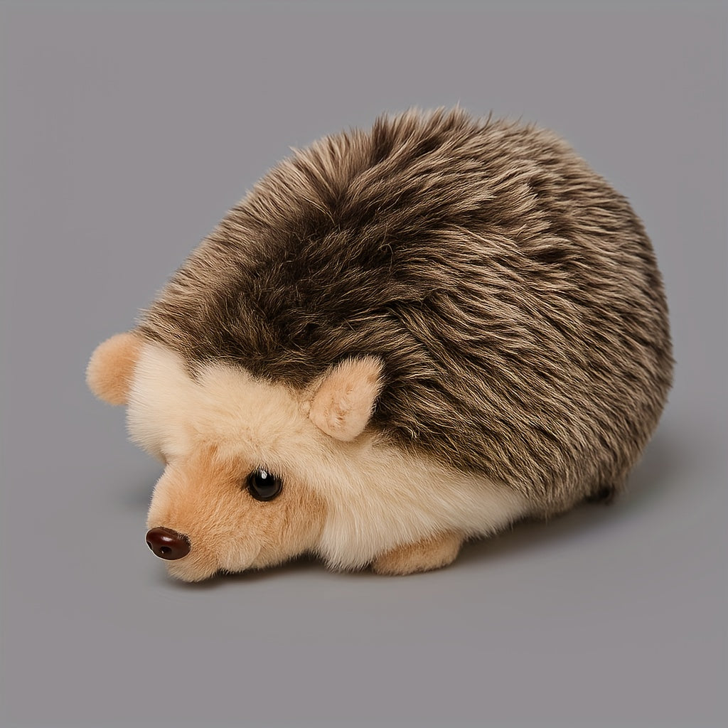 Realistic Hedgehog Plush Toy 19 Soft Stuffed Animal Gift for Kids