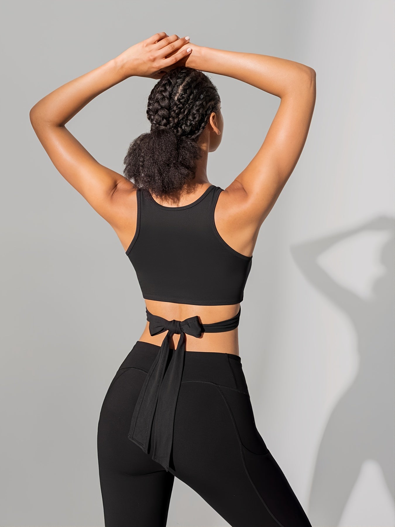 Cross Straps Yoga Shirt Sports Gym Quick Dry Tank Top