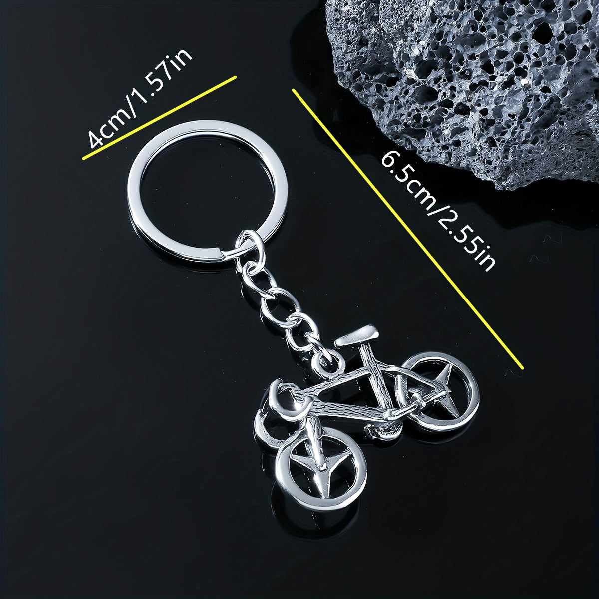 Mini Bicycle Pendant Key Chain Key Ring For Men