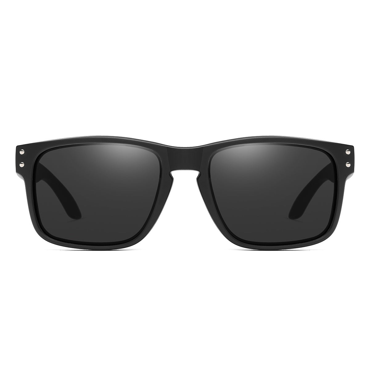 Polarized Sunglasses Square Frame Mirrored Lens UV400 Protection