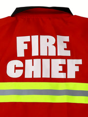Kids Halloween Firefighter Costume Professional Performance Clothes