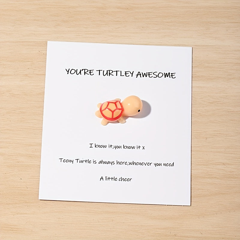 Turtle Cheer Up Gift Motivation Teacher You're Awesome Friendship Present