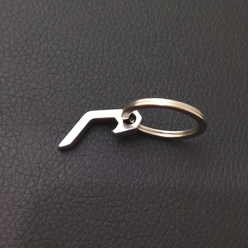 Outdoor Keychain Bottle Opener Mini Stainless Steel Portable