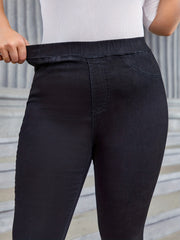 High Rise Stretch Skinny Jeans