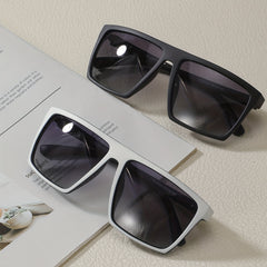 Men's Large Frame Sunglasses UV Protection Holiday Party Decorative Sunglasses