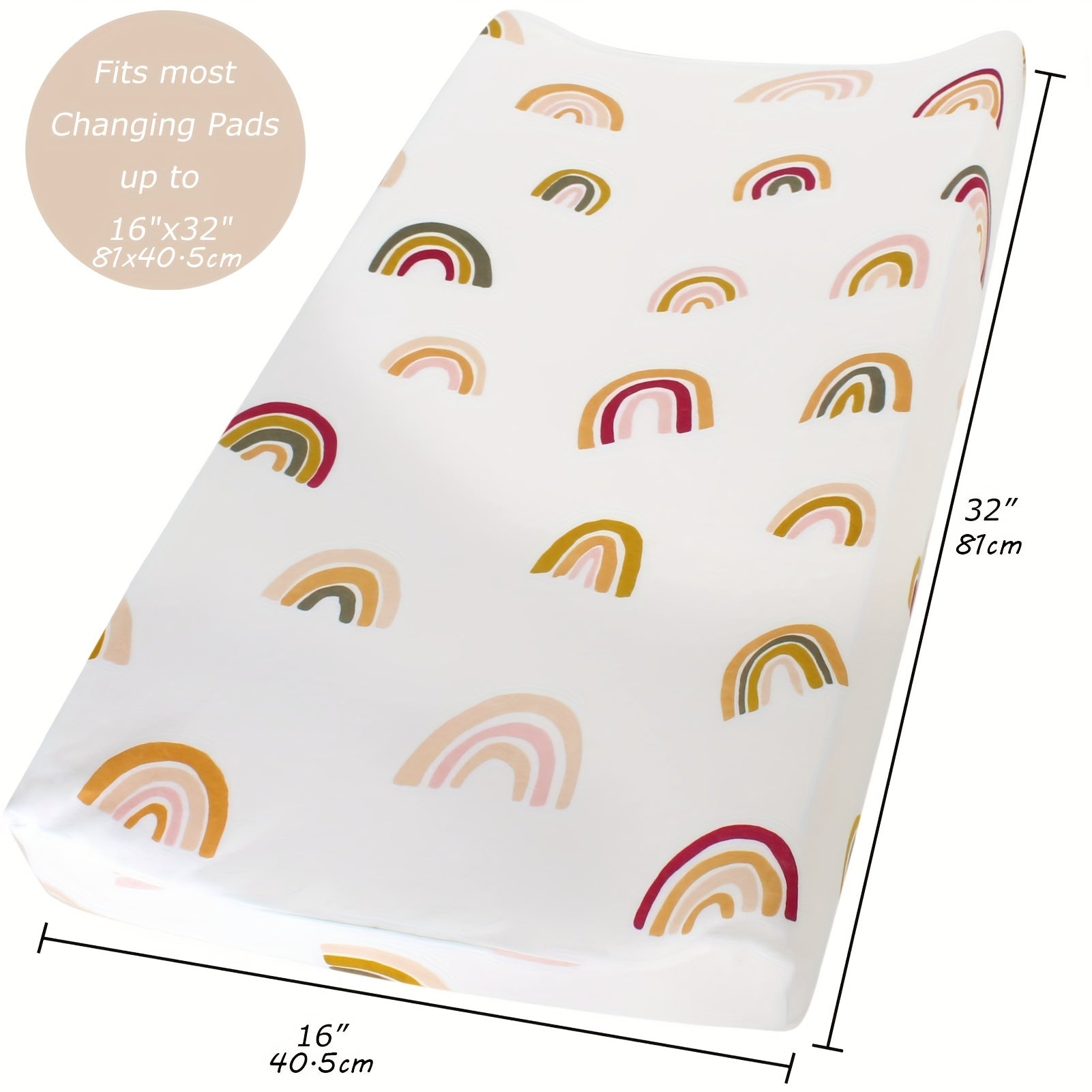 Boho Changing Pad Cover Cotton Soft Breathable