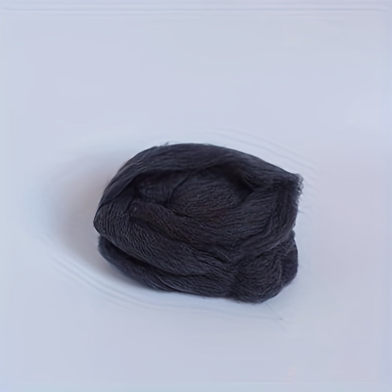 7pcs Grey Wool Roving Needle Felting DIY Kit 10g Each Piece