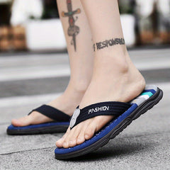 Men's Thong Sandals Non Slip Flip flops for Indoor Outdoor Beach Shower