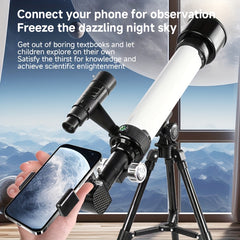 SCIENCEHORSE Telescope with Binoculars 30 60x Magnification Manual Focus