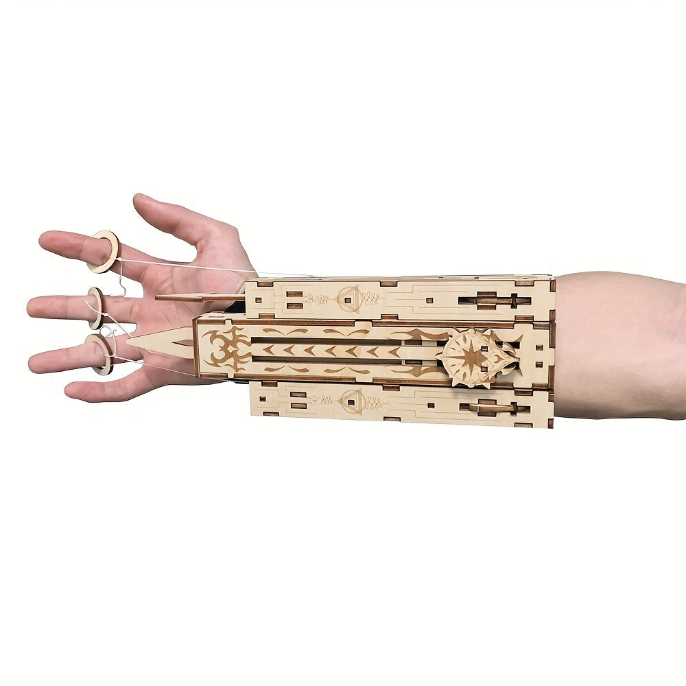 Wooden Plug in Puzzle Toy For Adults Creative Model Diy Assembly Sword Toy
