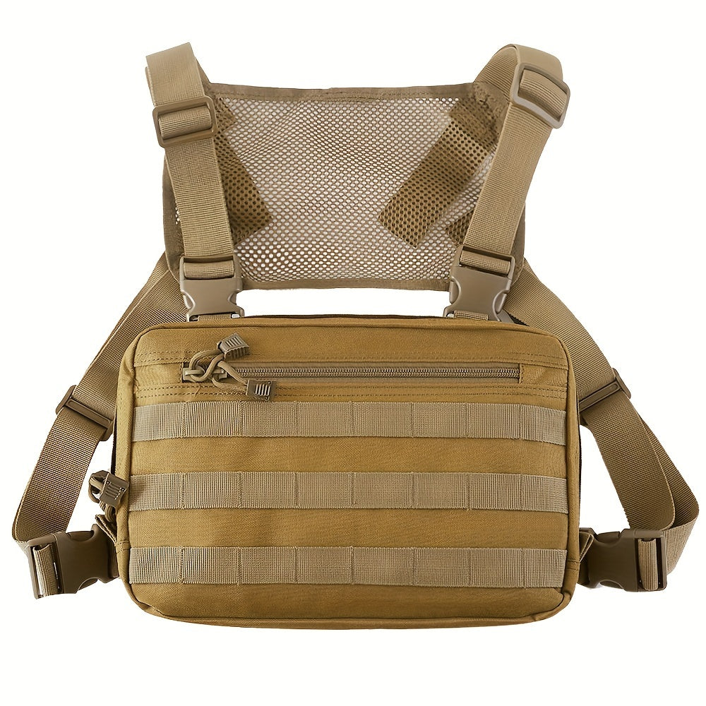 Outdoor Sports Chest Bag Mesh Breathable Chest Bag