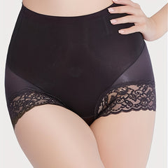 Lace Shaping Panties High Waist Tummy Control Underwear
