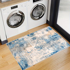 Abstract Style Light Rug Anti-skid Washable Carpet
