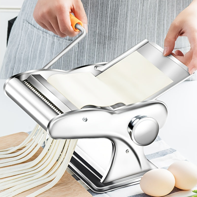 Stainless Steel Manual Pasta Maker Noodle Roller Hand Press Machine