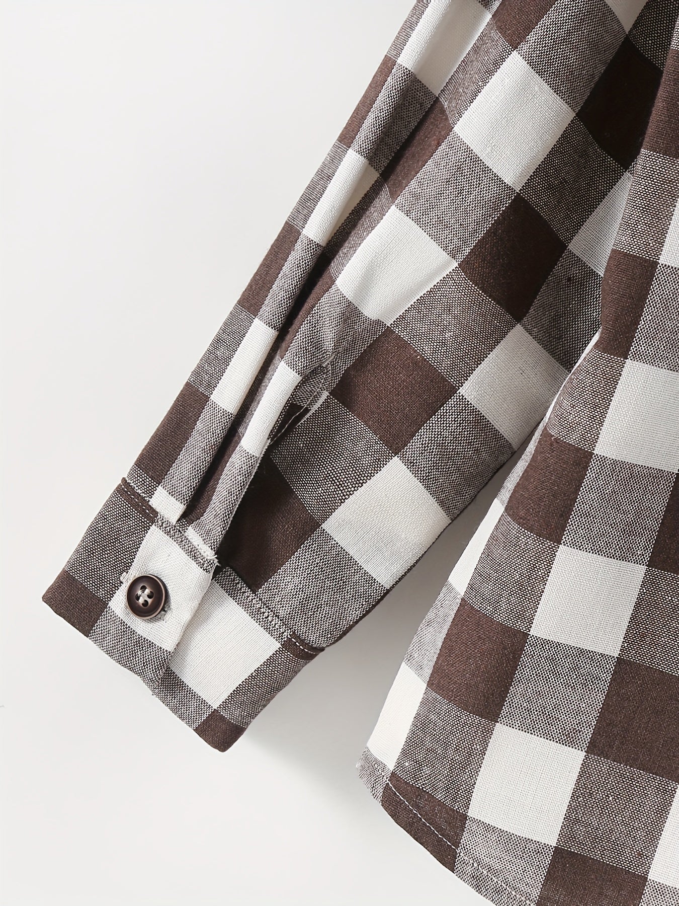 Boys Plaid Shirts Long Sleeve Button Down Tops Spring Fall Outwear