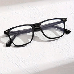 Classic Clear Lens Rectangular Eyeglasses for Women Men