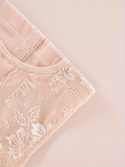 Mesh Stitching Tummy Control Slimming Panties Women's Underwear