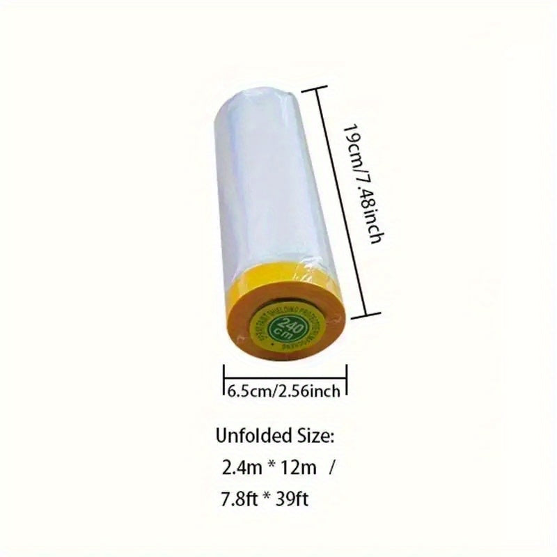 Pre Adhesive Mask Film for Easy Home Covering - Ideal for Paints & Appliances