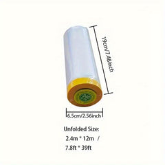 Pre Adhesive Mask Film for Easy Home Covering - Ideal for Paints & Appliances